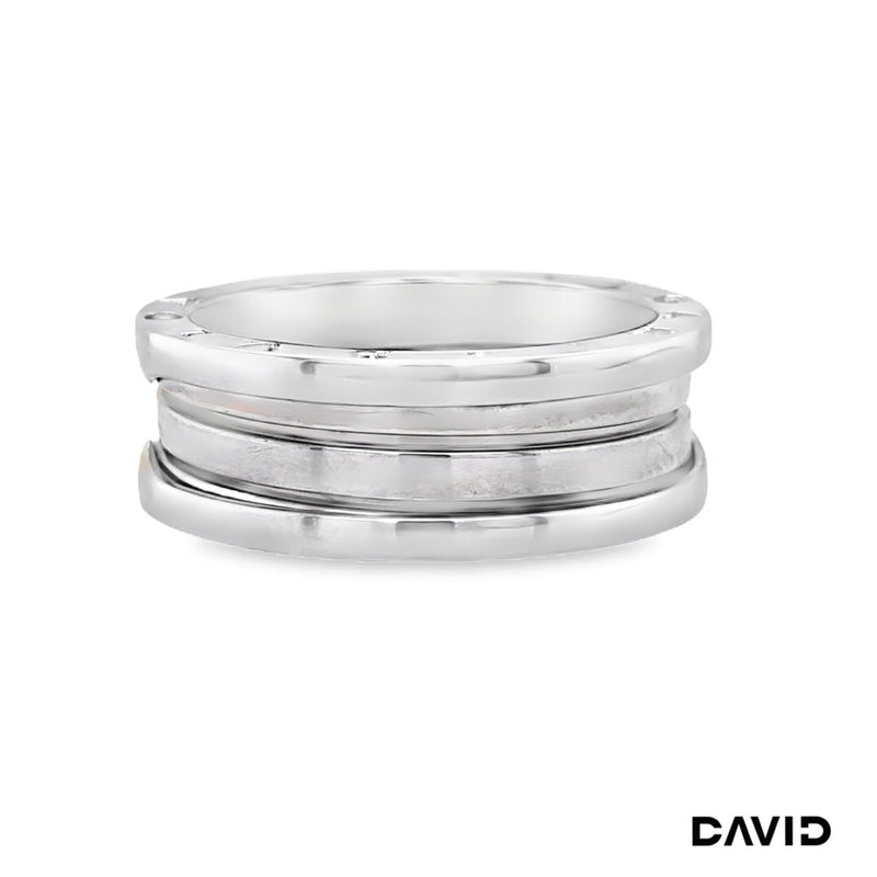 Ring "Bulgari" BZero 2Band 750-18k Weißgold