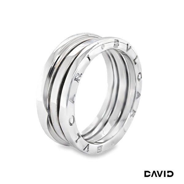 Ring "Bulgari" BZero 2Band 750-18k Weißgold