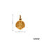 Anhänger Christophorus Gold 750/18k