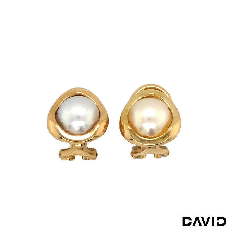 Ohrclips Perle Gold 750/18k