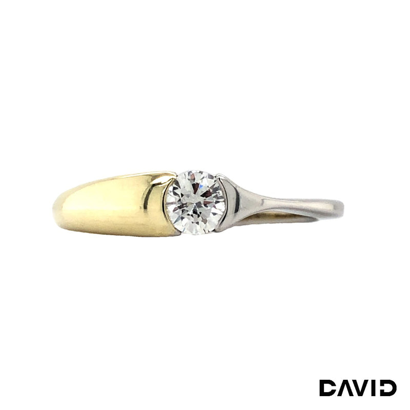 Ring Brillant Gold 14k Bicolor