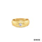 Anh. Taufring Zirkonia Gold 585/14k