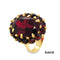 Ring Granat Gold 750/18k