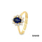 Ring Brillanten/Saphir Gold 750/18k