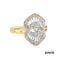 Ring Diamanten Gold 14k Bicolor