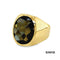 Ring grüner Granat Gold 585/14k