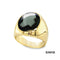 Ring grüner Granat Gold 585/14k