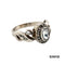 College Ring "2000" Zirkonia 417/WG - 10k