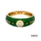 Ring Farbergé Emaille/Brillant Gold 750/18k