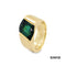 Ring WaldgrünTurmalin Gold 750/18k