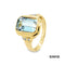 Ring Brillanten/Spinell Gold 14k