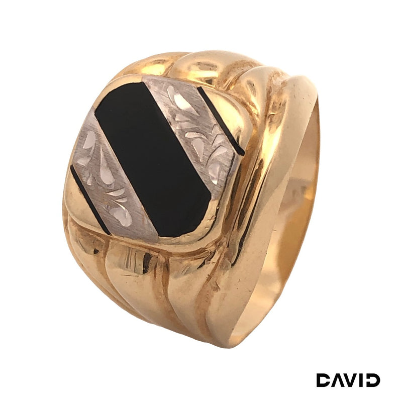 Ring Onyx Gold 585/14k