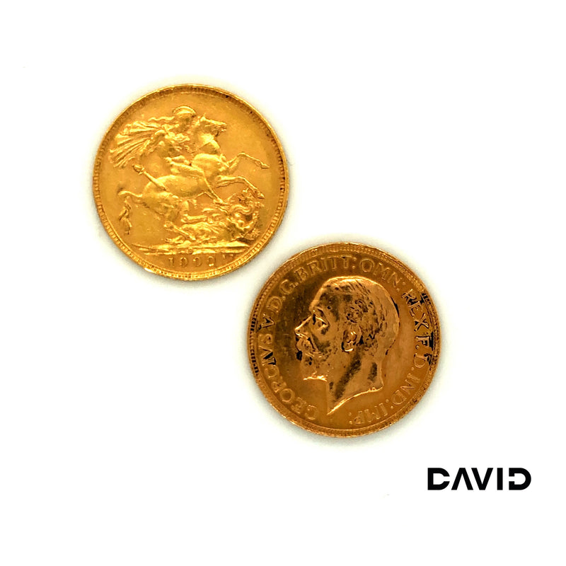 1 Pfund England Sovereign Gold 22k / 916