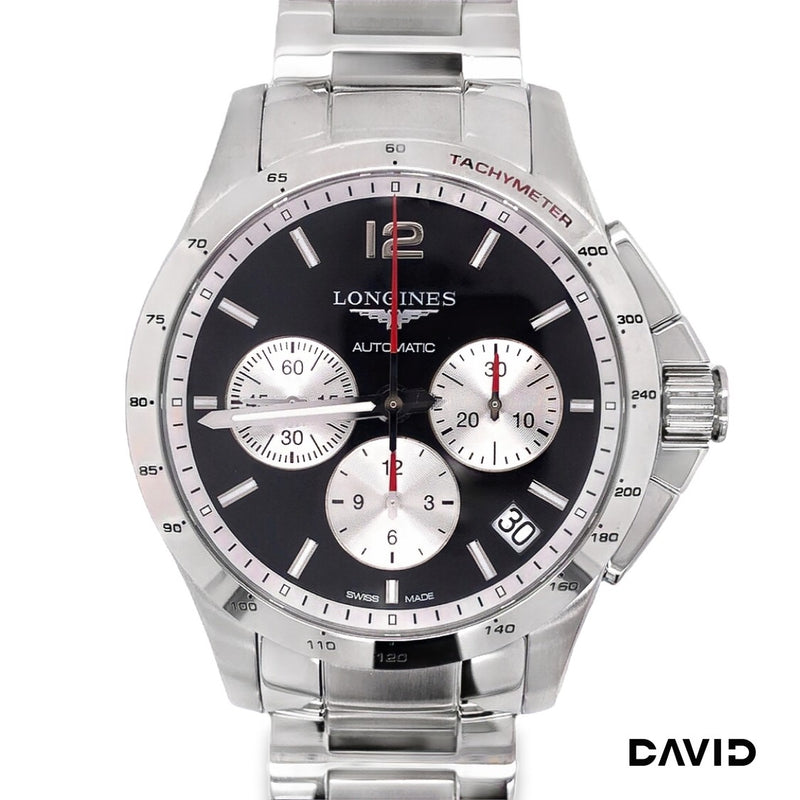 Longines Conquest 45 Stahl