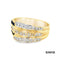 Ring Brillanten/Saphir Gold 750/18k