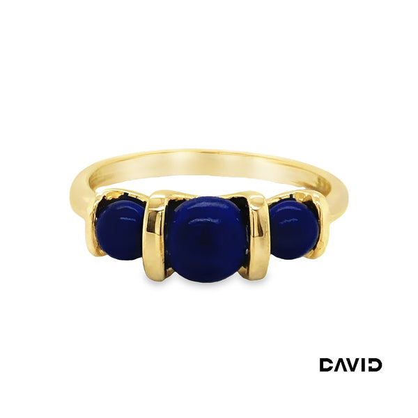 Ring Lapis Lazuli Gold 8k