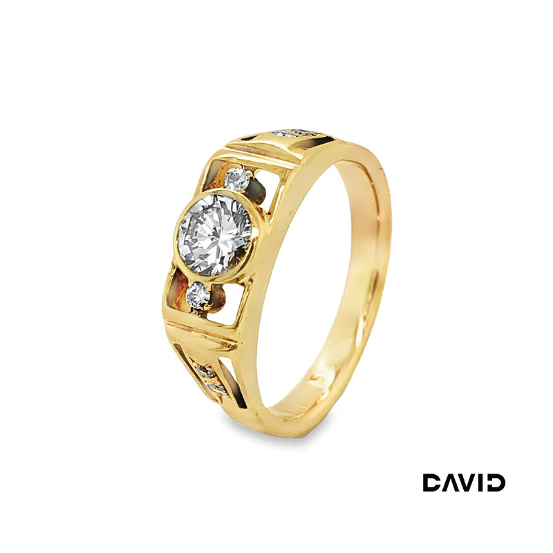 Ring Brillanten Gold 14k