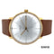 Junghans Max Bill 38 Stahl/vergoldet