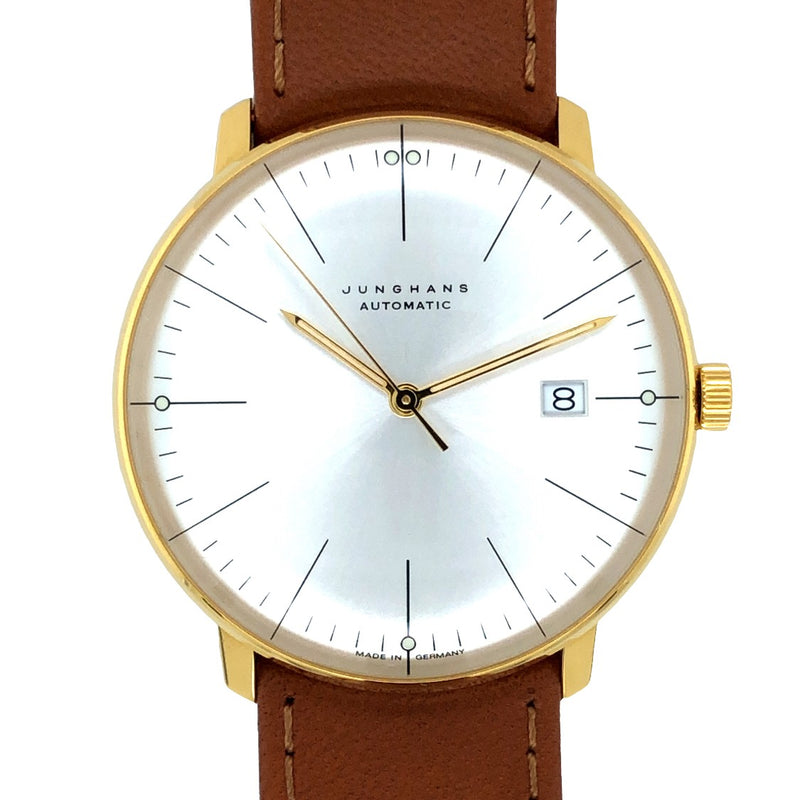 Junghans Max Bill 38 Stahl/vergoldet