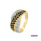 Ring Diamant/Saphir Gold 585/14k