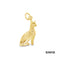 Anhänger Katze Gold 750/18k