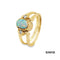 Ring Opal/Brillanten Gold 585/14k