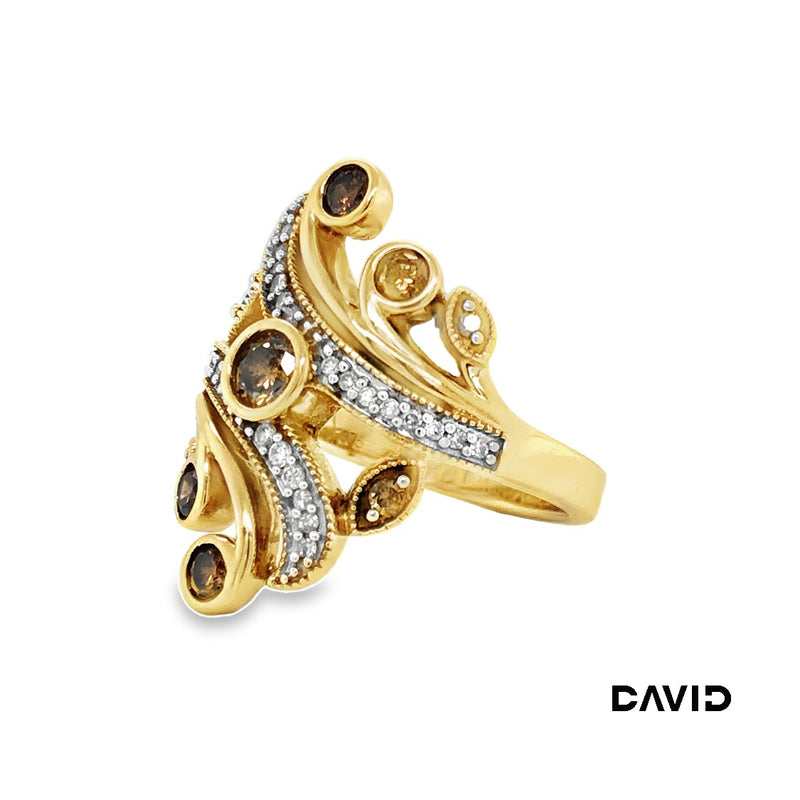 Ring Diamanten Gold 9k