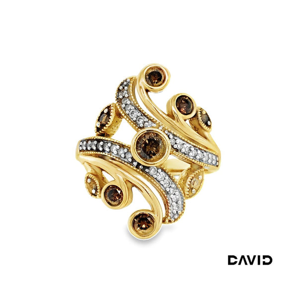 Ring Diamanten Gold 9k