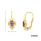 Ohrhänger Amethyst Gold 750/18k