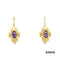 Ohrhänger Amethyst Gold 750/18k