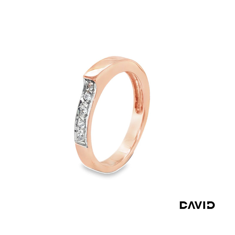 Ring Brillanten 14k Roségold