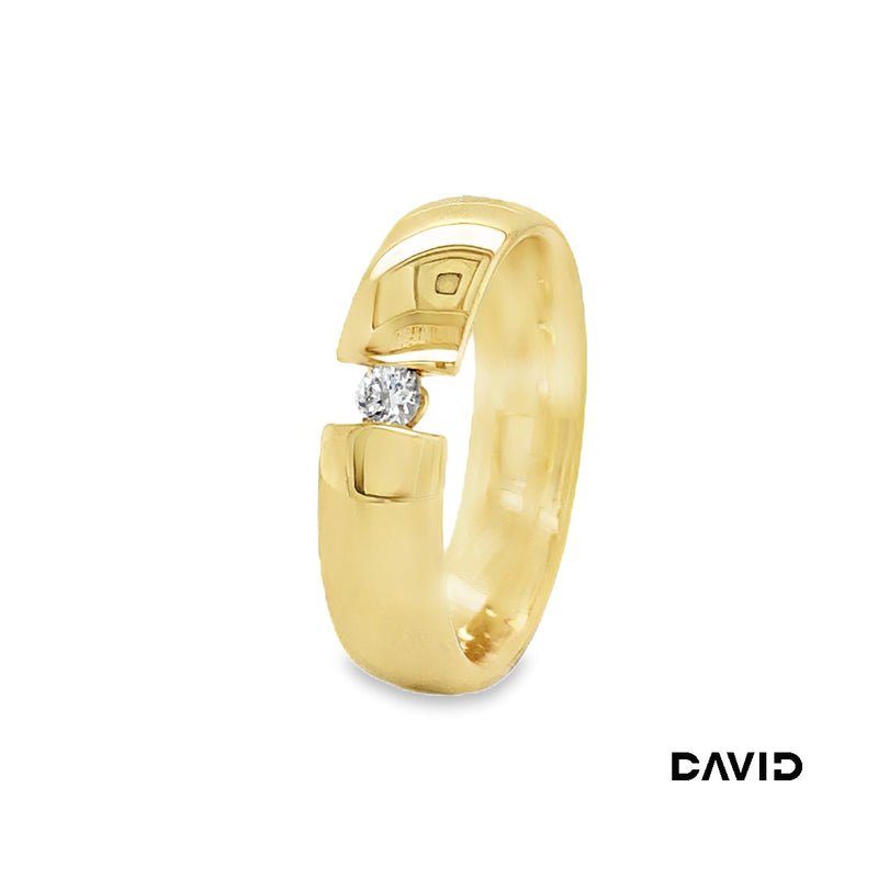 Ring mit Brillant Brillant Gold 585/14k