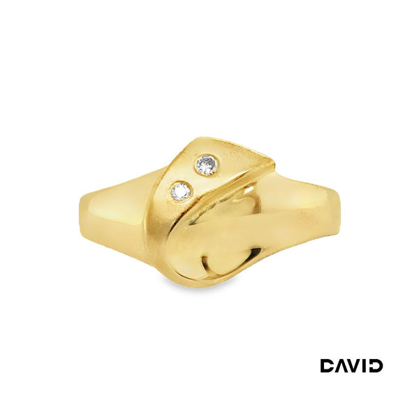 Ring mit Brillanten Brillanten Gold 18k