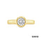 Ring mit Brillant Brillant Gold 585/14k