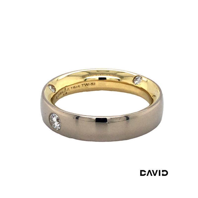 Ring Christian Bauer Brillanten Gold 14k Bicolor