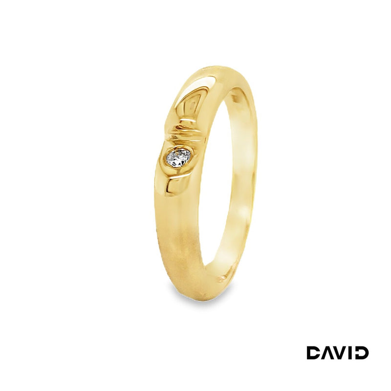 Ring mit Brillant Brillant / Diamant Gold 18k