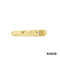 Ring mit Brillant Brillant / Diamant Gold 18k