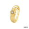 Ring mit Brillant Brillant Gold 585/14k