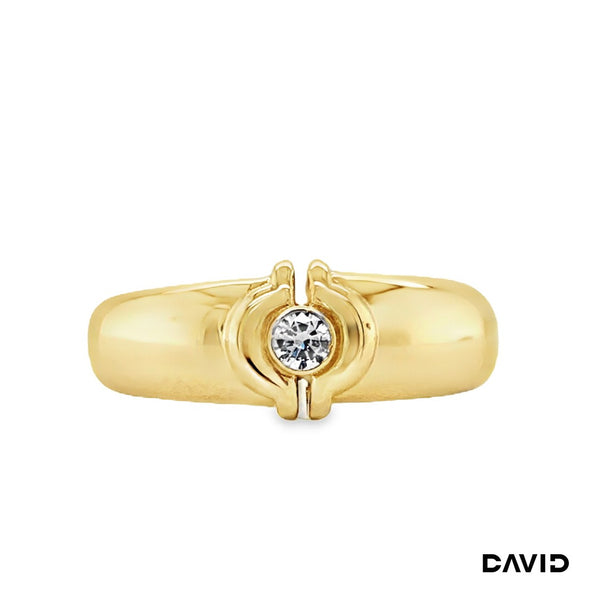 Ring mit Brillant Brillant Gold 585/14k