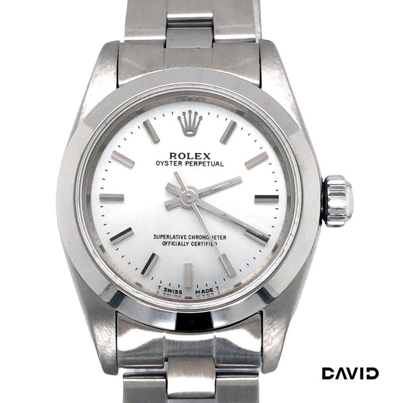 Rolex Lady Date Just 26 Edelstahl