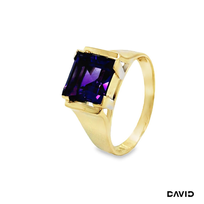 Ring Amethyst Gold 585/14k