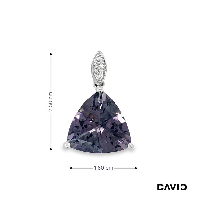 Anhänger Amethyst Gold 9k