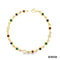 Armband 20 Brillanten/Rubin/Smaragd/Saphir Gold 750/18k