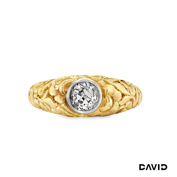 Ring Diamant - Altschliff Gold 585/14k