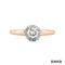 Ring Brillant Gold 14k Bicolor