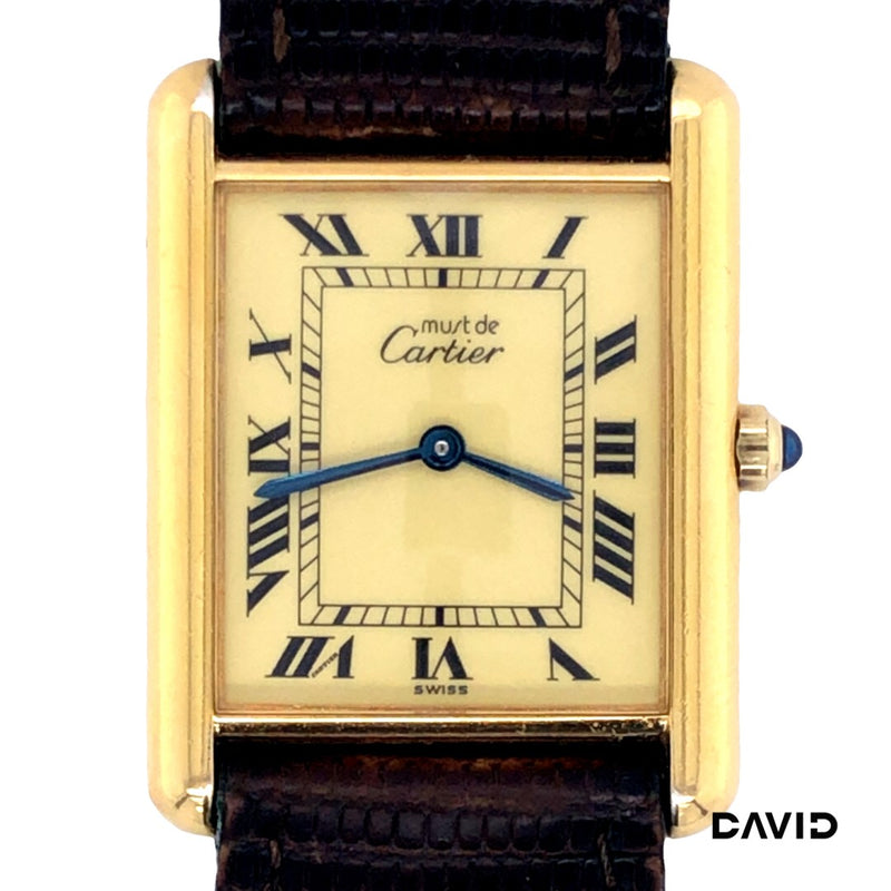 Cartier 1 Must de vergoldet