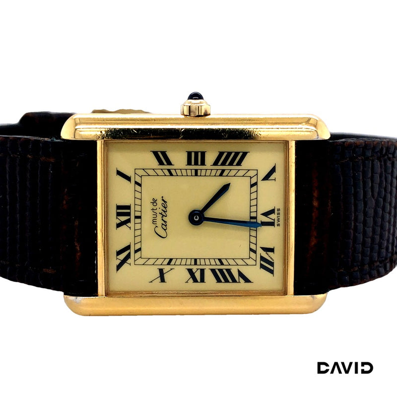 Cartier 1 Must de vergoldet