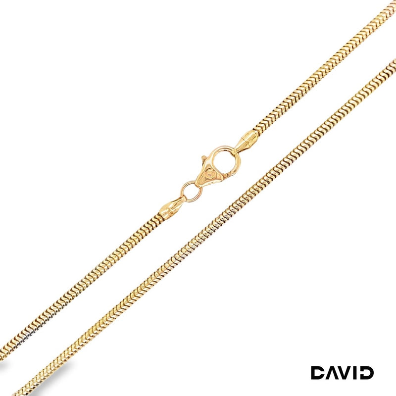 Schlangenkette 43 Gold 585/14k