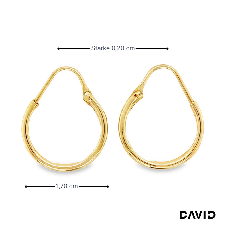 Creolen Gold 750/18k