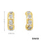 Creolen Elefanten Diamanten im Achtkant Schliff Gold 585/14k